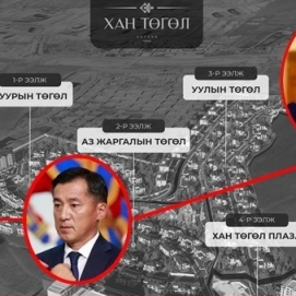 Нэг бүр нь 3 тэрбум төгрөгийн үнэтэй Богд уулын Арцатын ам дах “Хан төгөл” хаус хотхоны нууц эзэн УИХ-ын гишүүн, Батлан хамгаалахын  сайд С.Бямбацогт уу?
