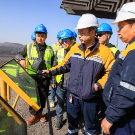“ЭРДЭНЭС ТАВАНТОЛГОЙ” ХК ХАРИЛЦАГЧДАДАА ШИНЭ БҮТЭЭГДЭХҮҮНЭЭ ТАНИЛЦУУЛЛАА